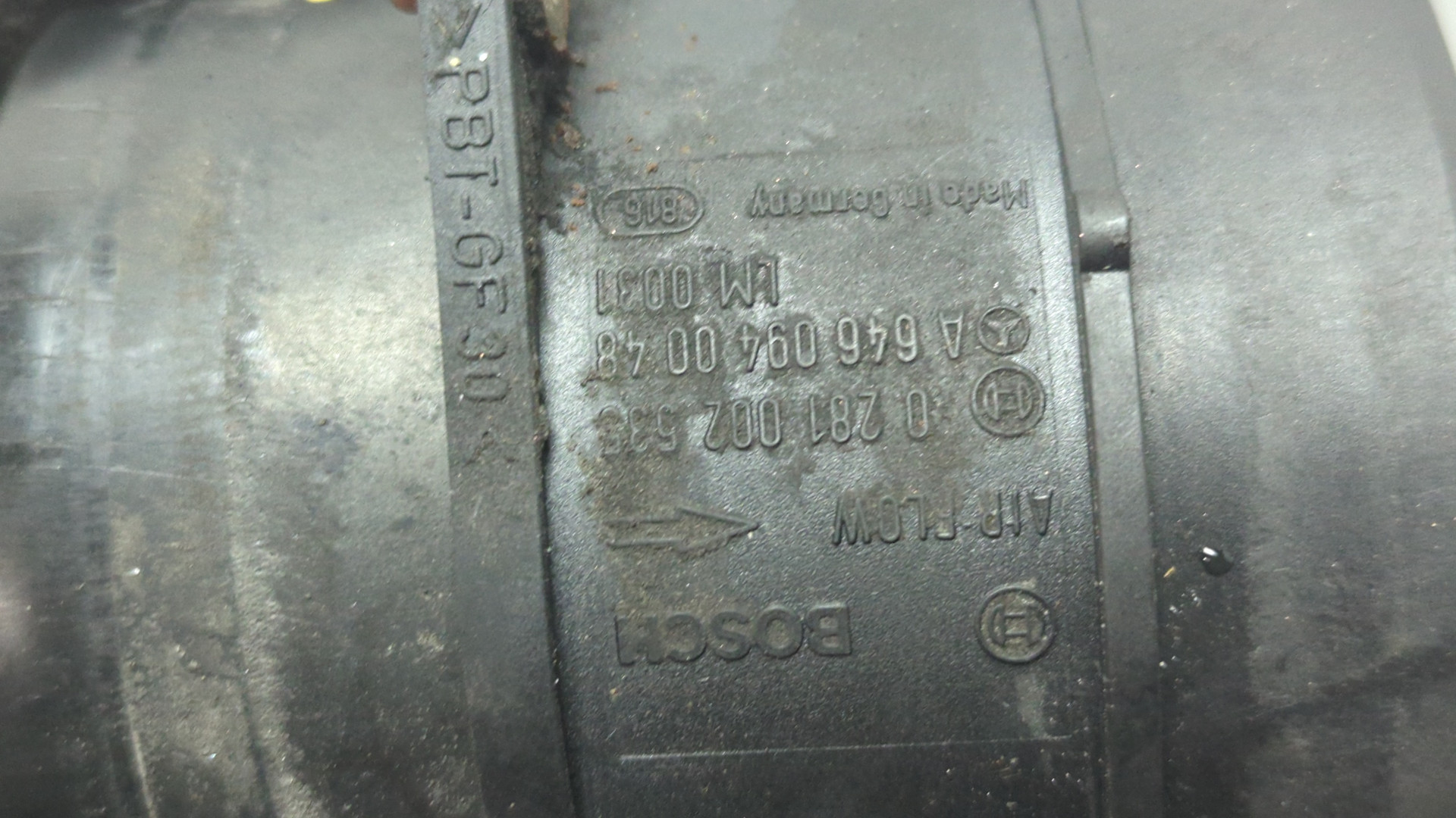 Расходомер воздуха (ДМРВ)