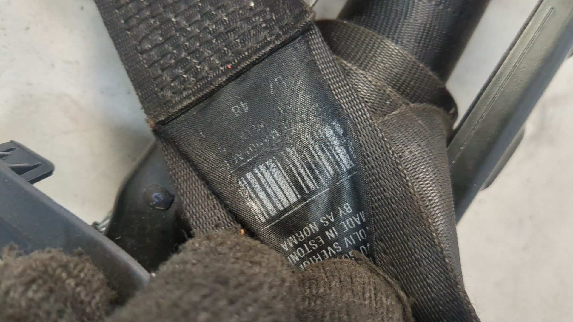 Ремень безопасности