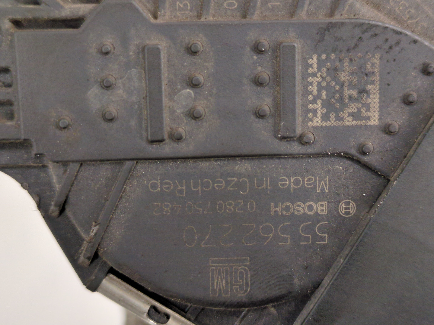 Заслонка дроссельная электрическая