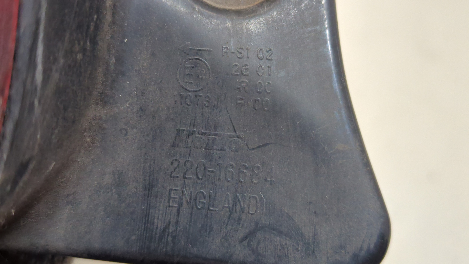 Фонарь задний левый