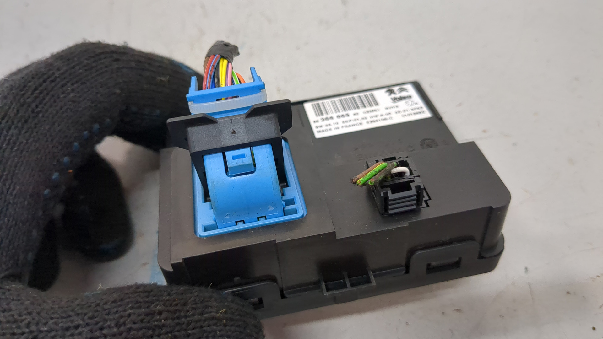 Блок управления климатической установкой