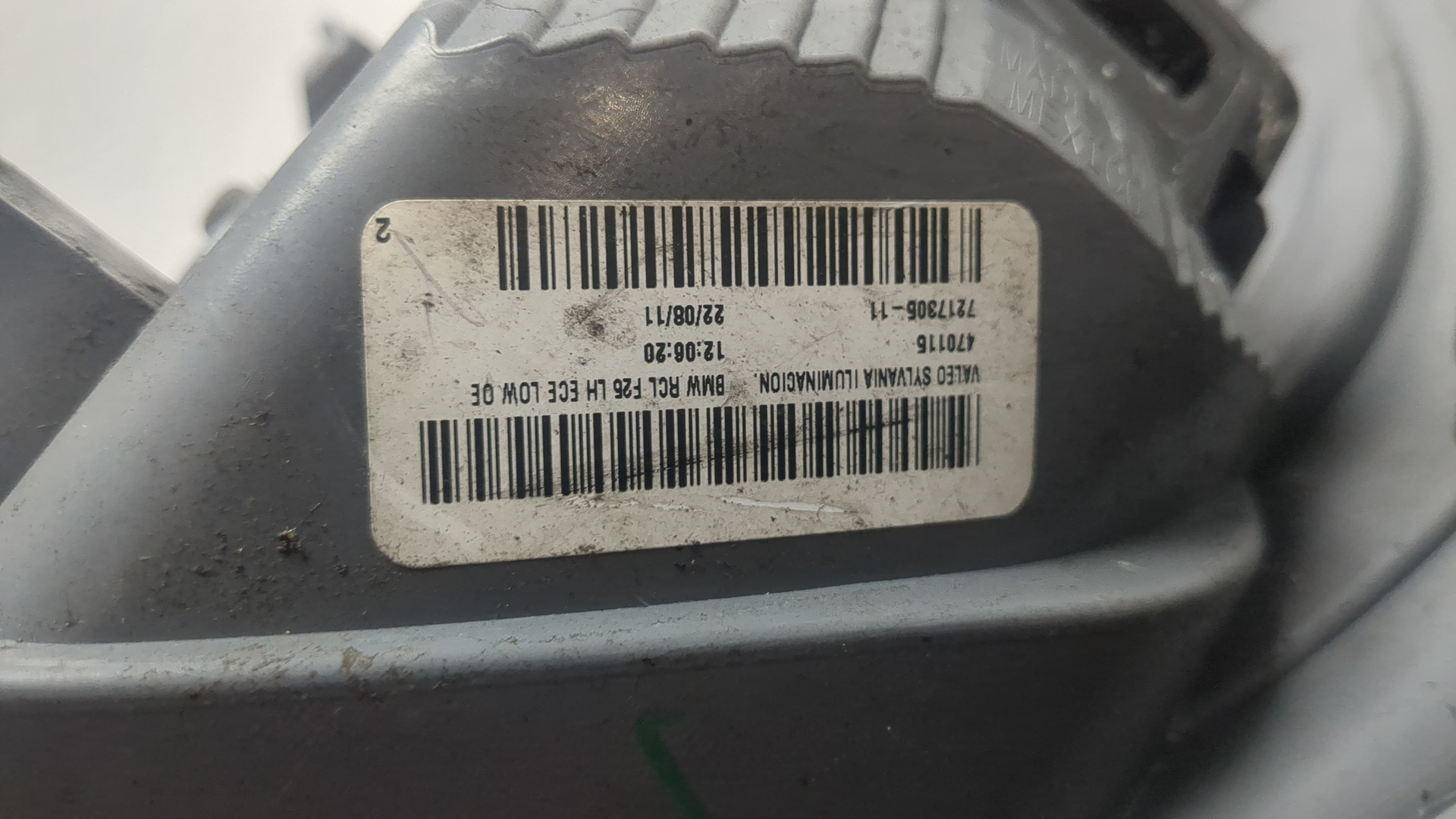 Фонарь задний левый