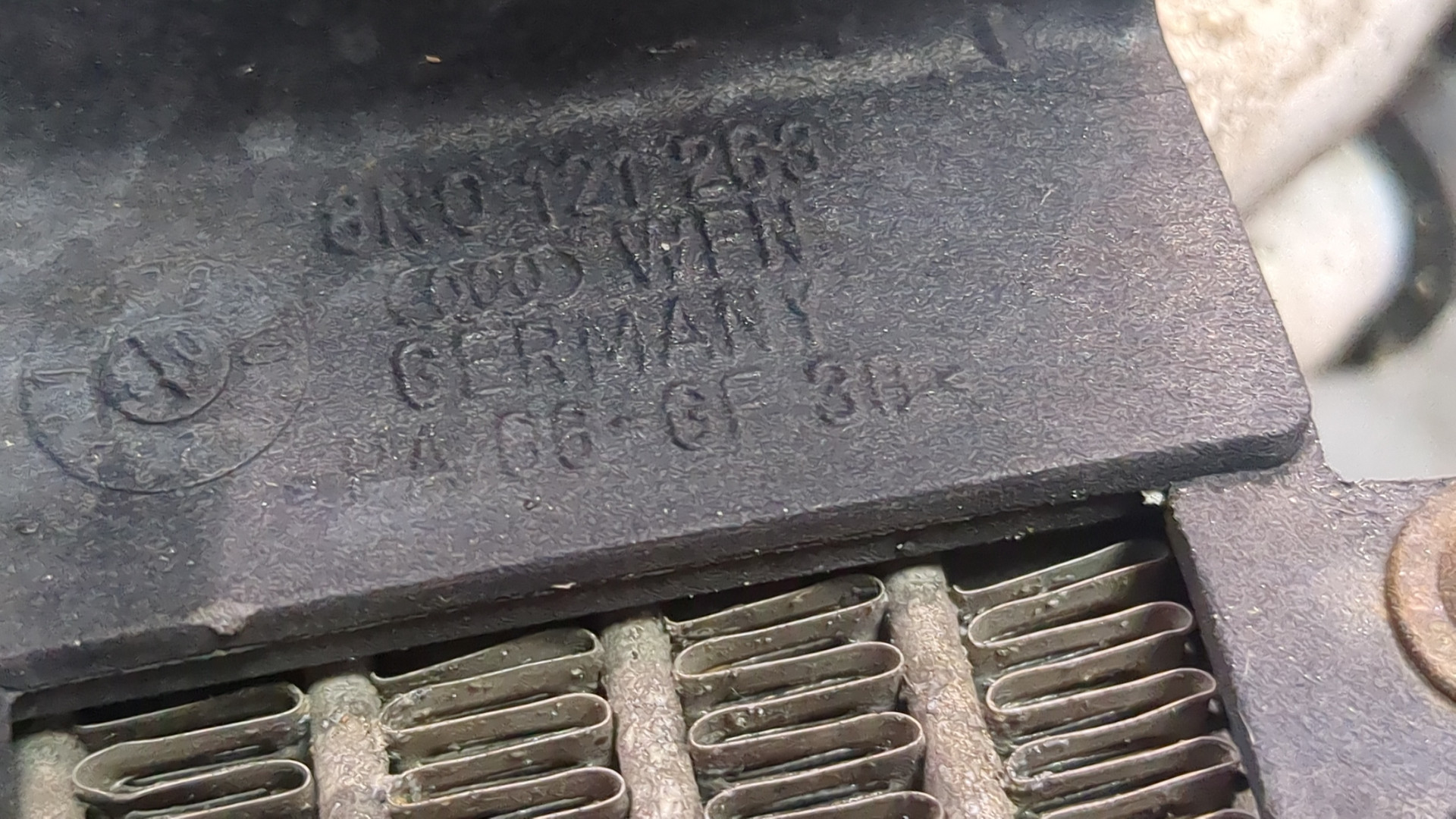 Радиатор охлаждения двигателя основной