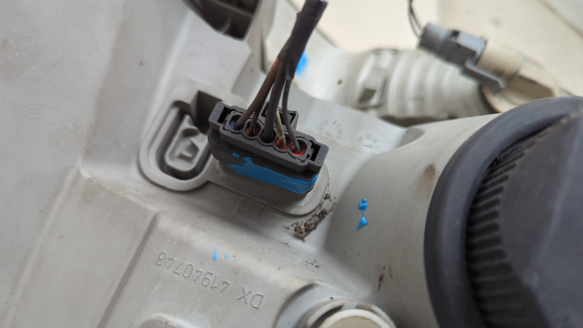 Фара правая