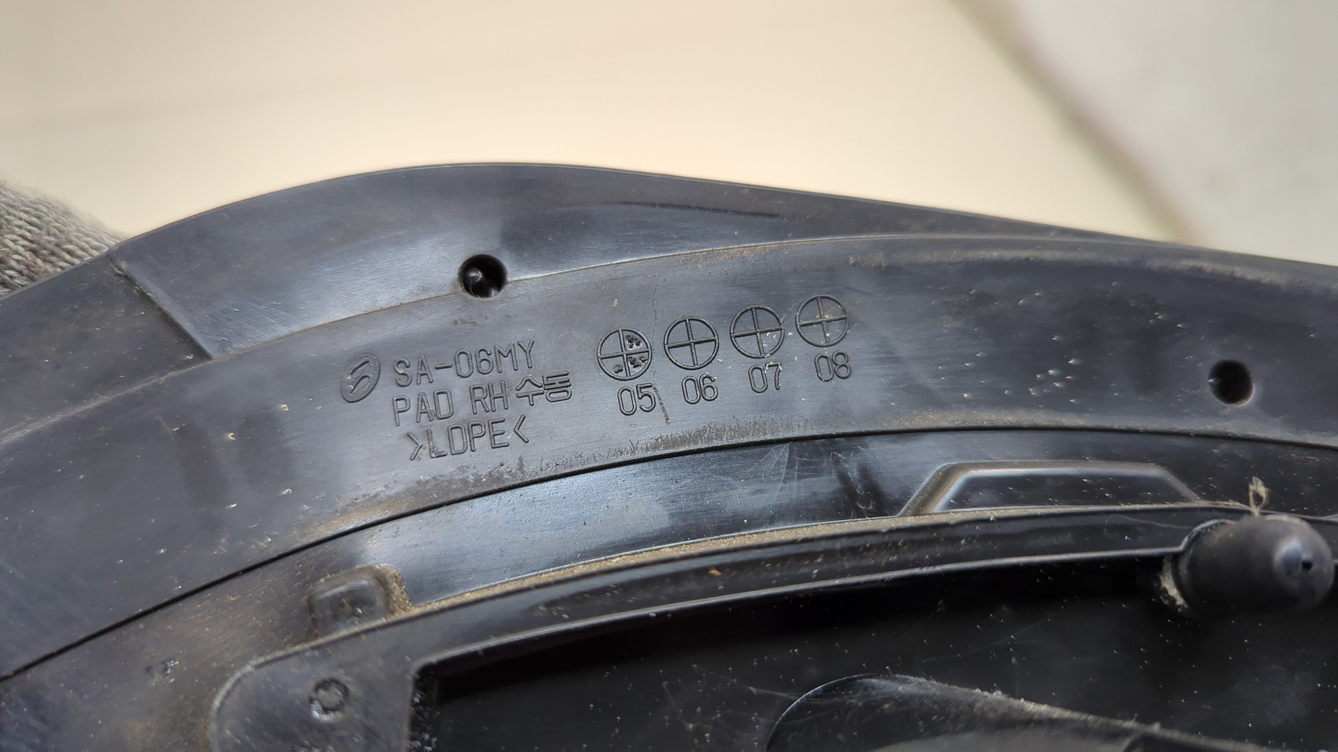 Зеркало правое электрическое