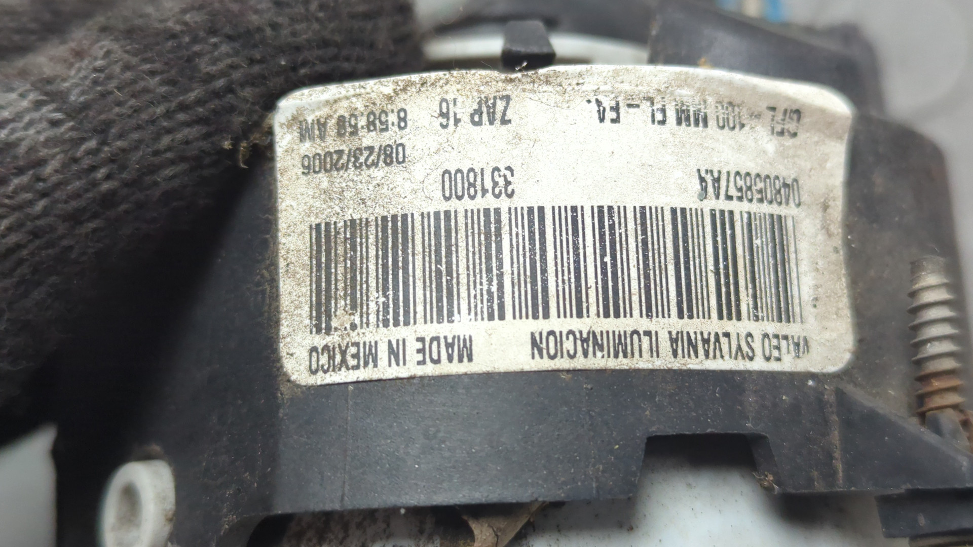 Фара противотуманная левая