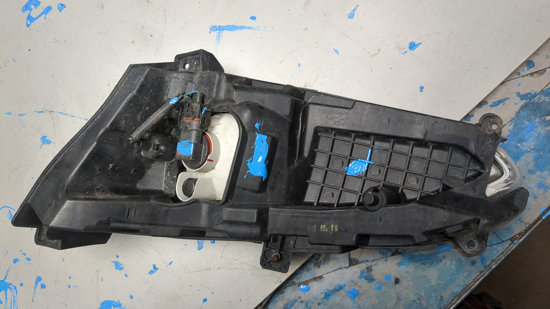 Фара противотуманная правая