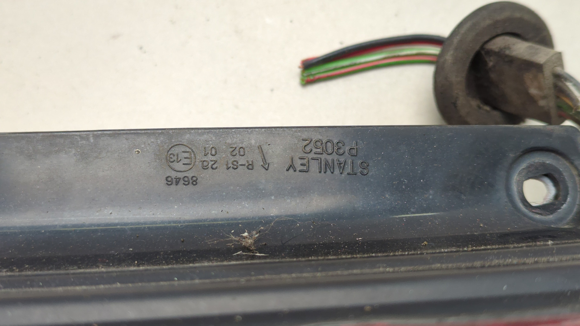 Фонарь задний левый