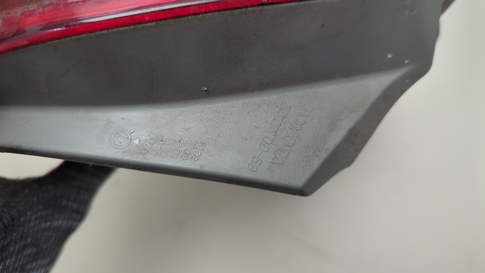 Фонарь задний левый