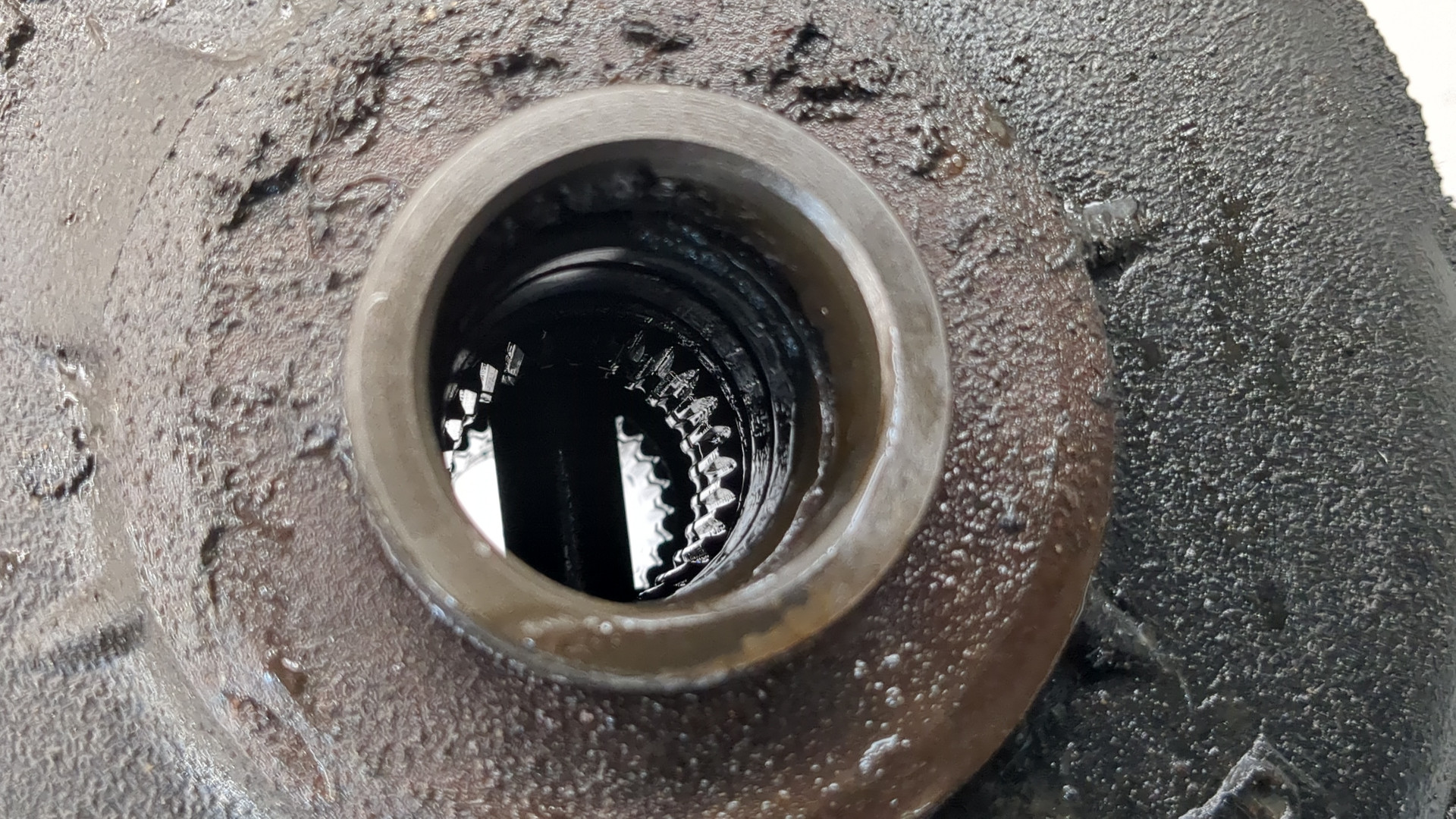 Редуктор переднего моста