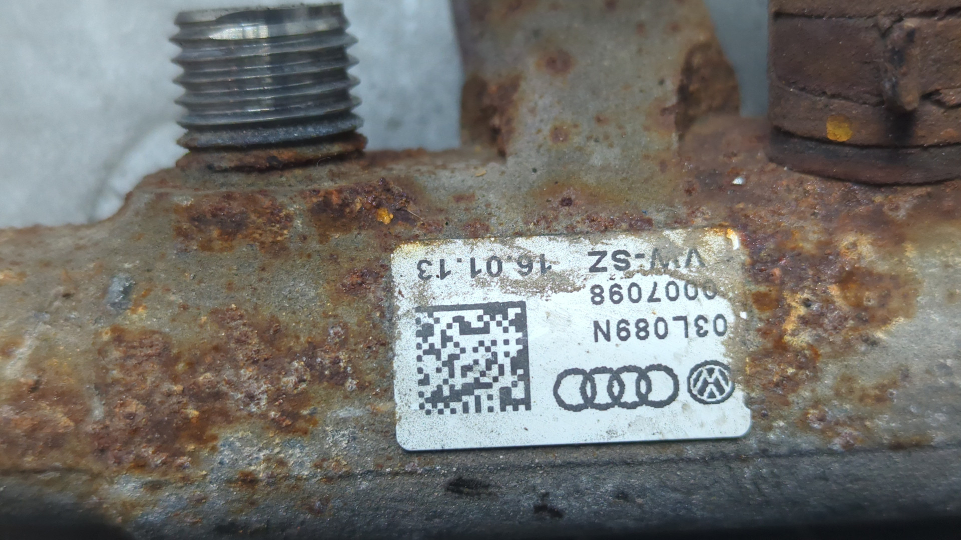 Рейка топливная (рампа)