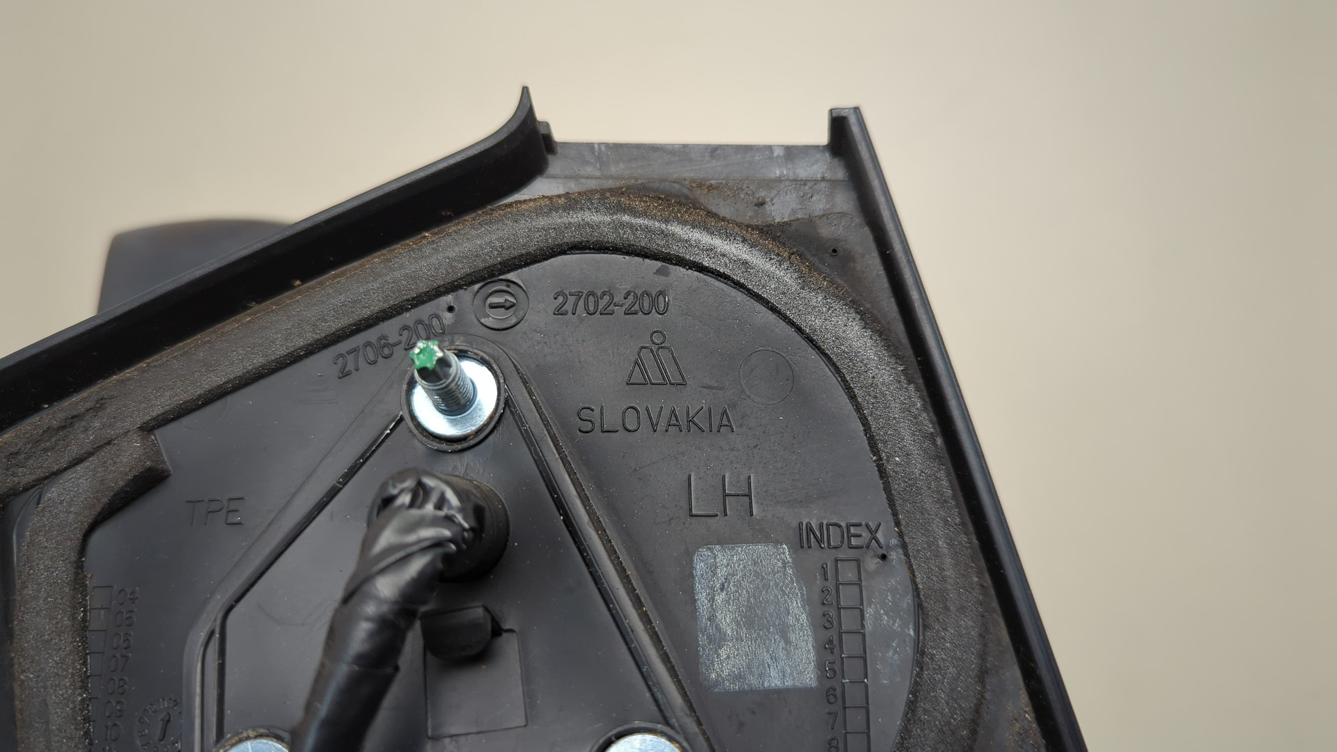 Зеркало левое электрическое