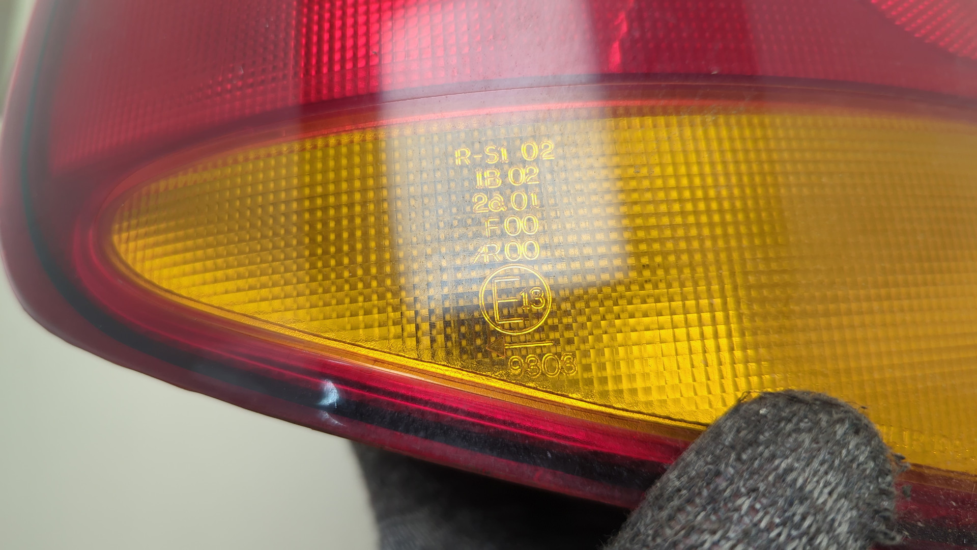 Фонарь задний левый