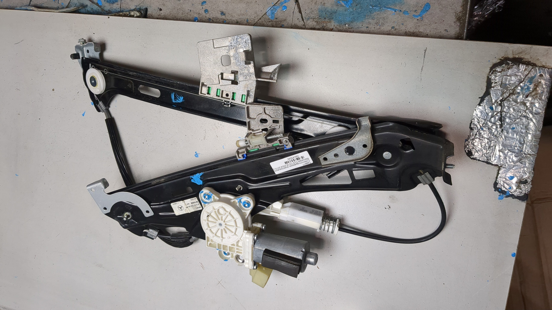 Стеклоподъемник электр. передний левый