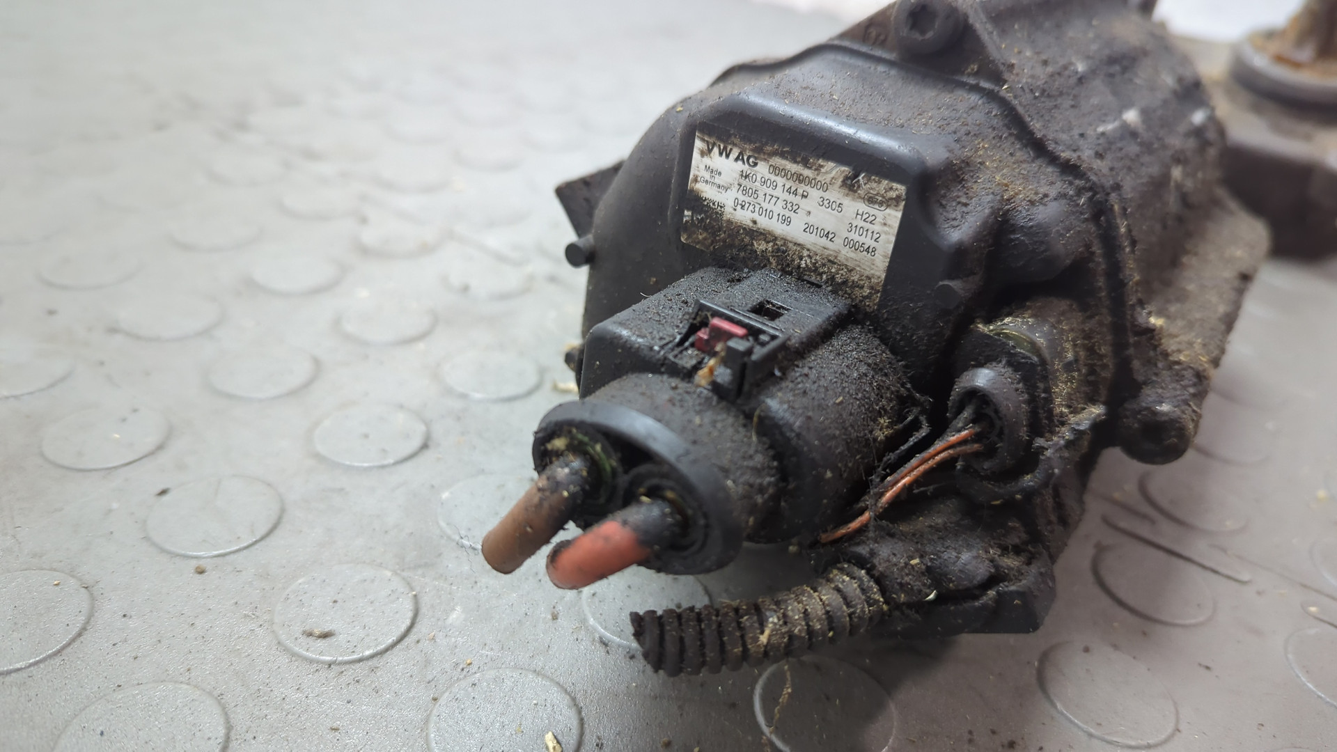 Серводвигатель рулевой рейки