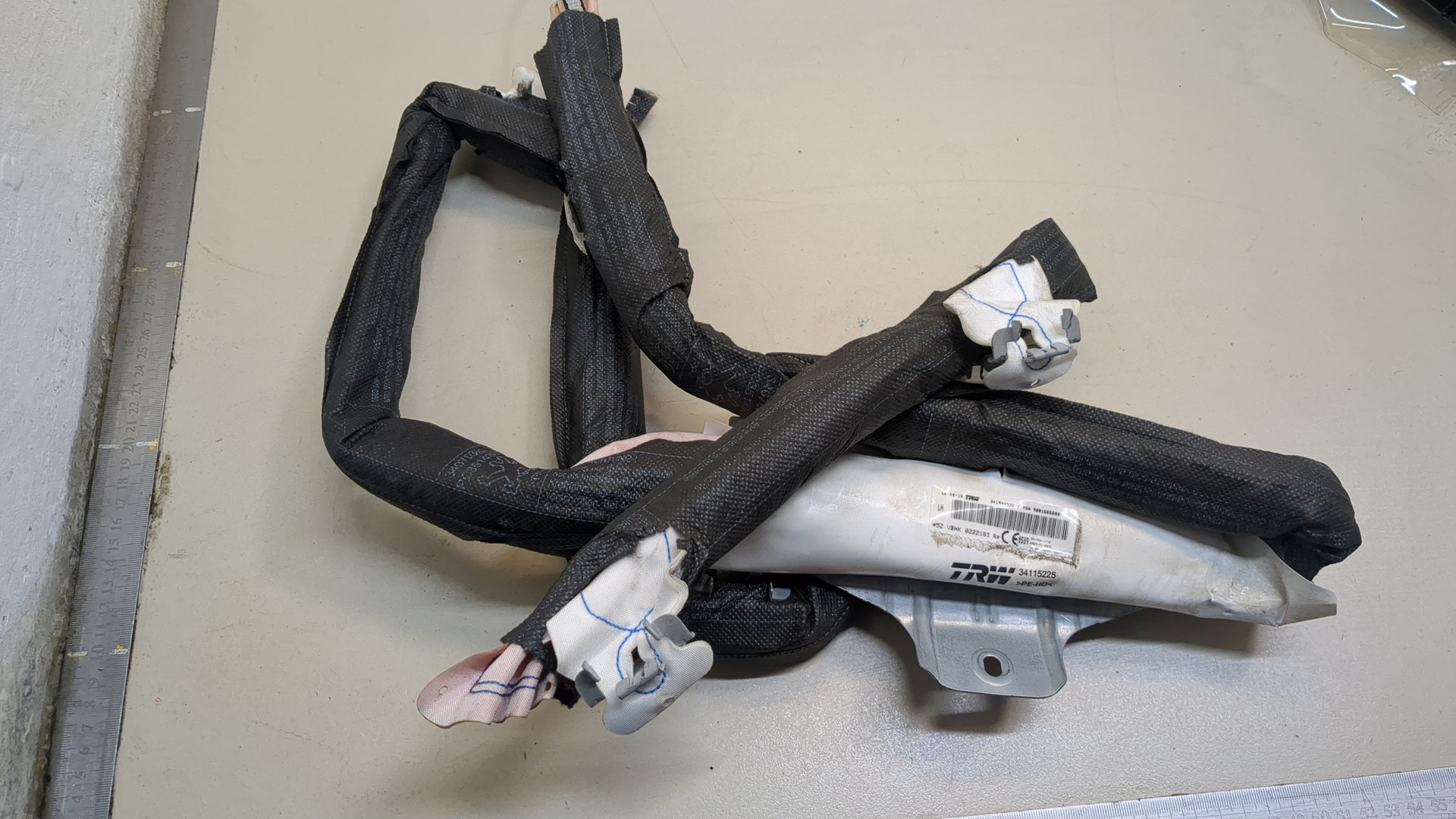 Подушка безопасности боковая (шторка)