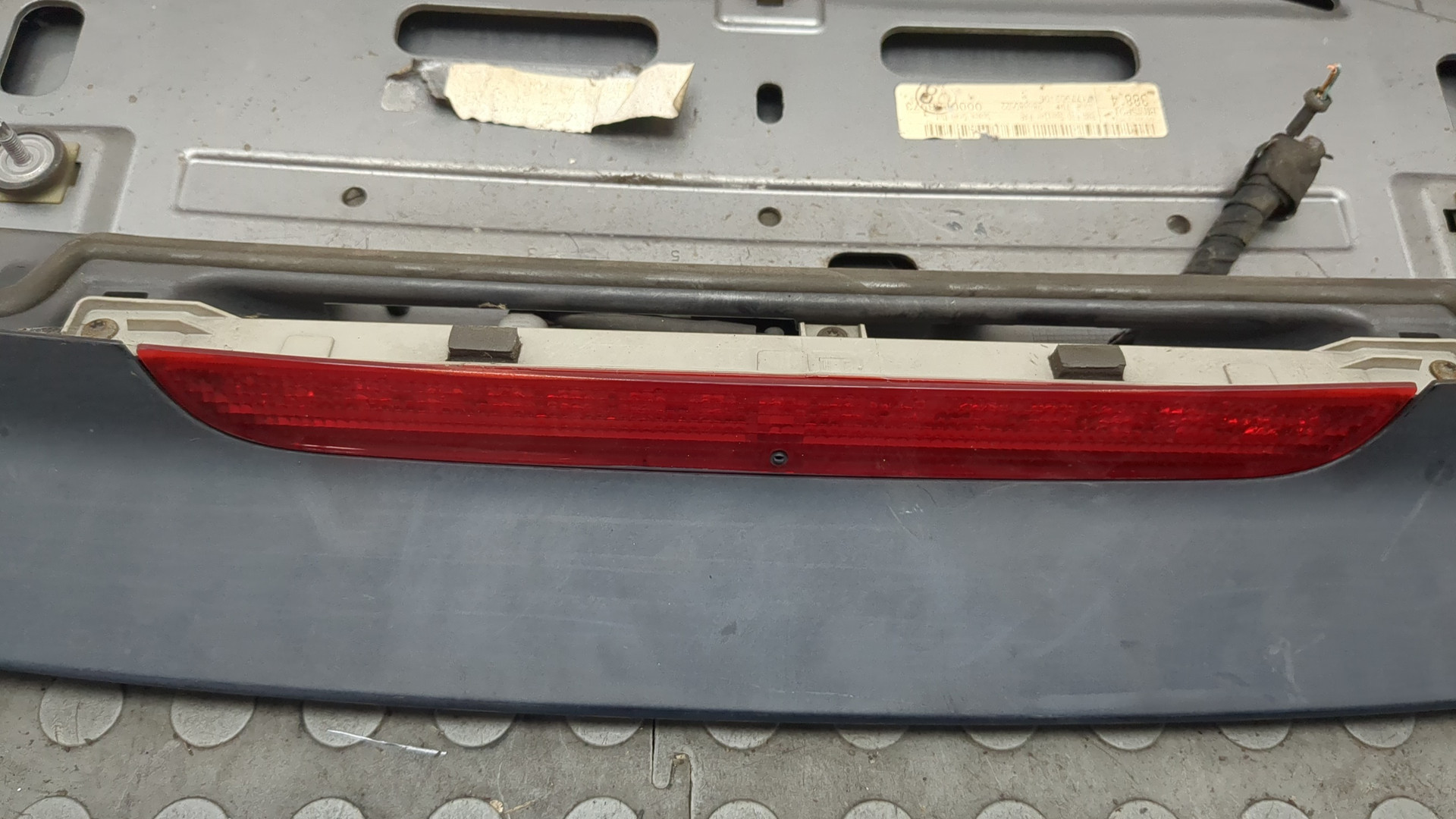 Спойлер переднего бампера