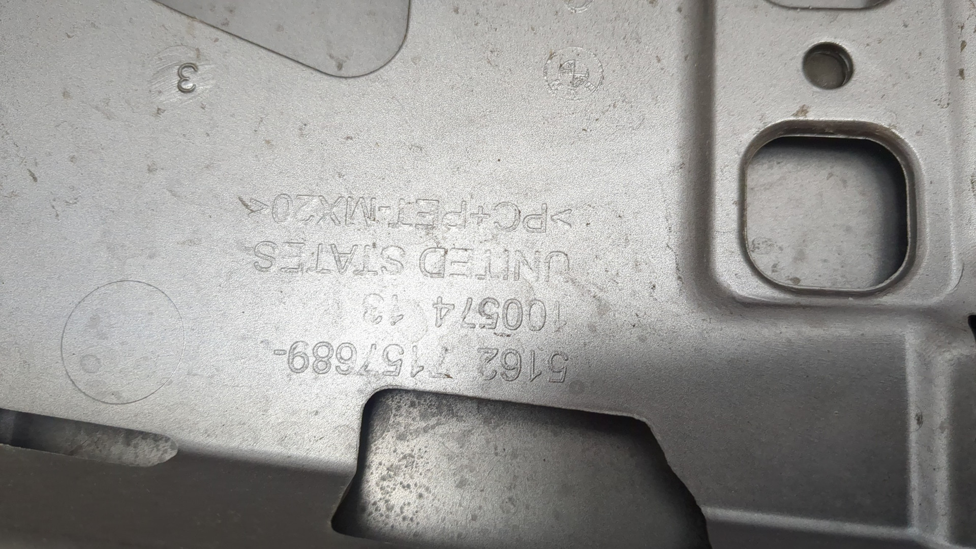 Спойлер переднего бампера