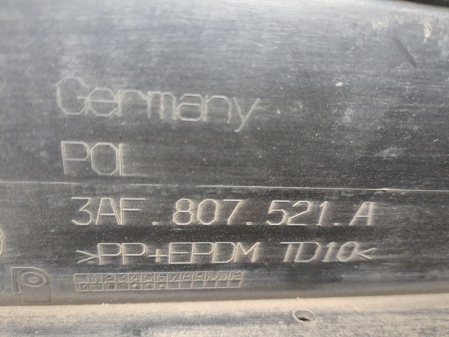 Юбка задняя