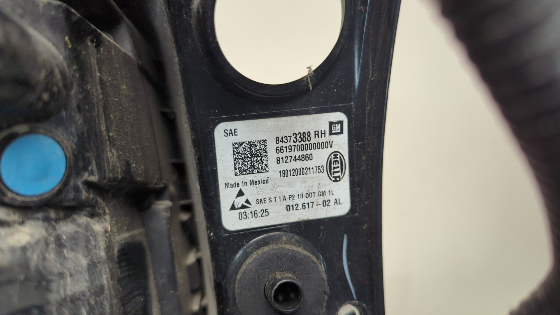 Фонарь задний правый