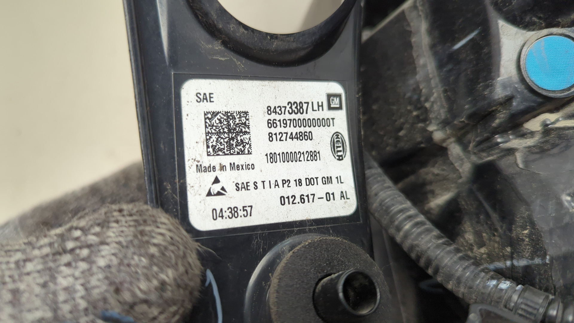 Фонарь задний левый