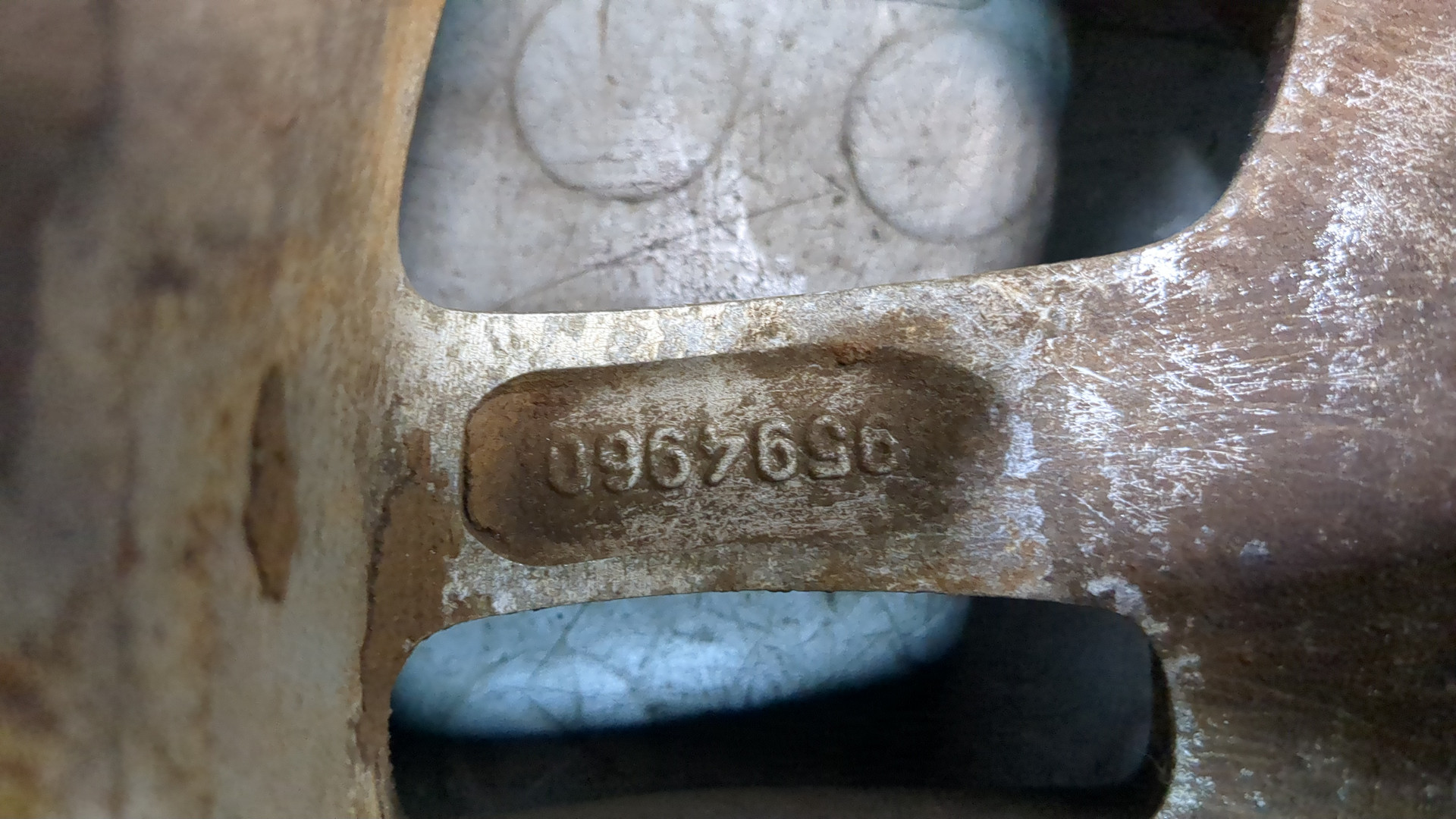 Диск колесный литой