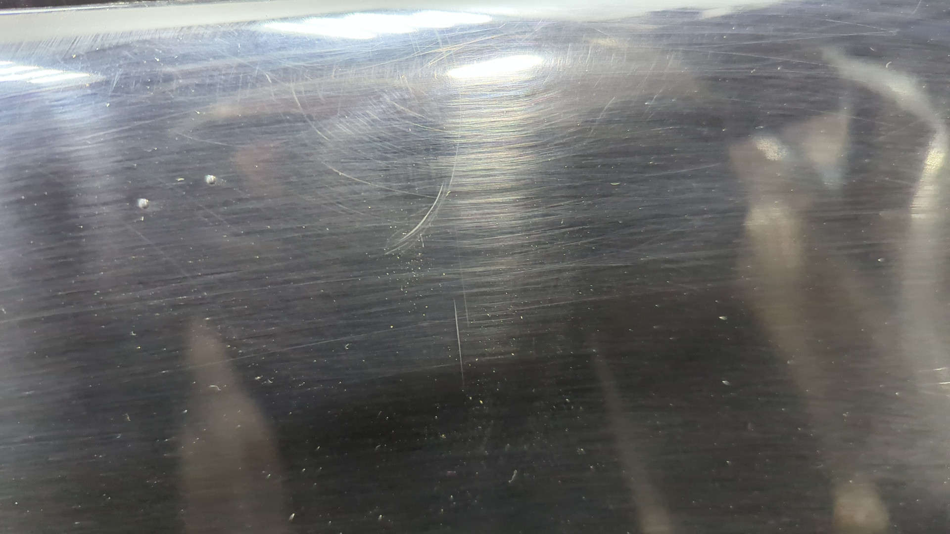 Спойлер переднего бампера