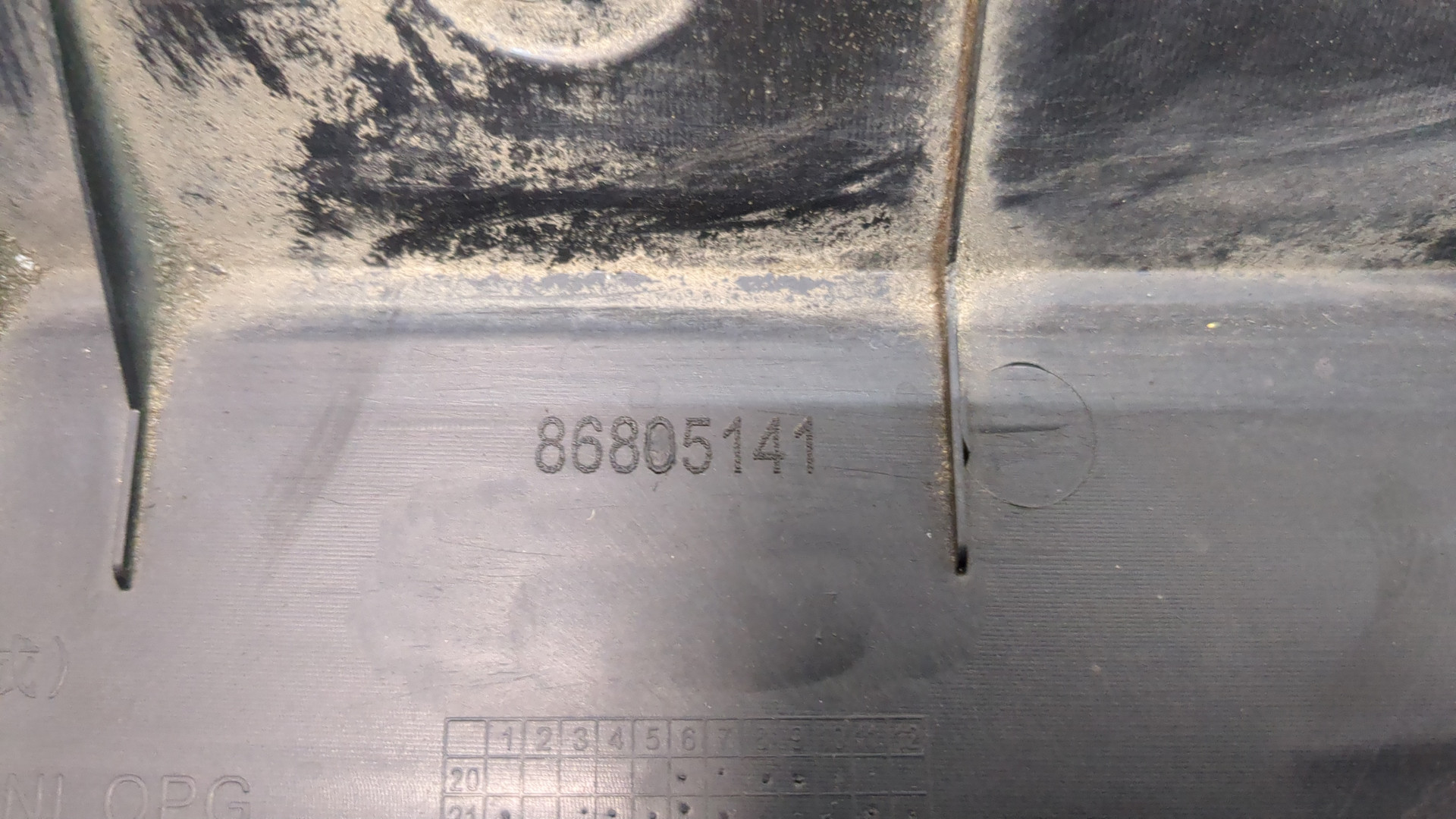 Решетка стеклоочистителей (Жабо)