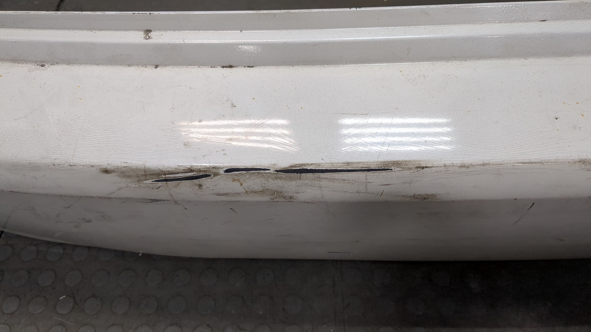 Бампер задний