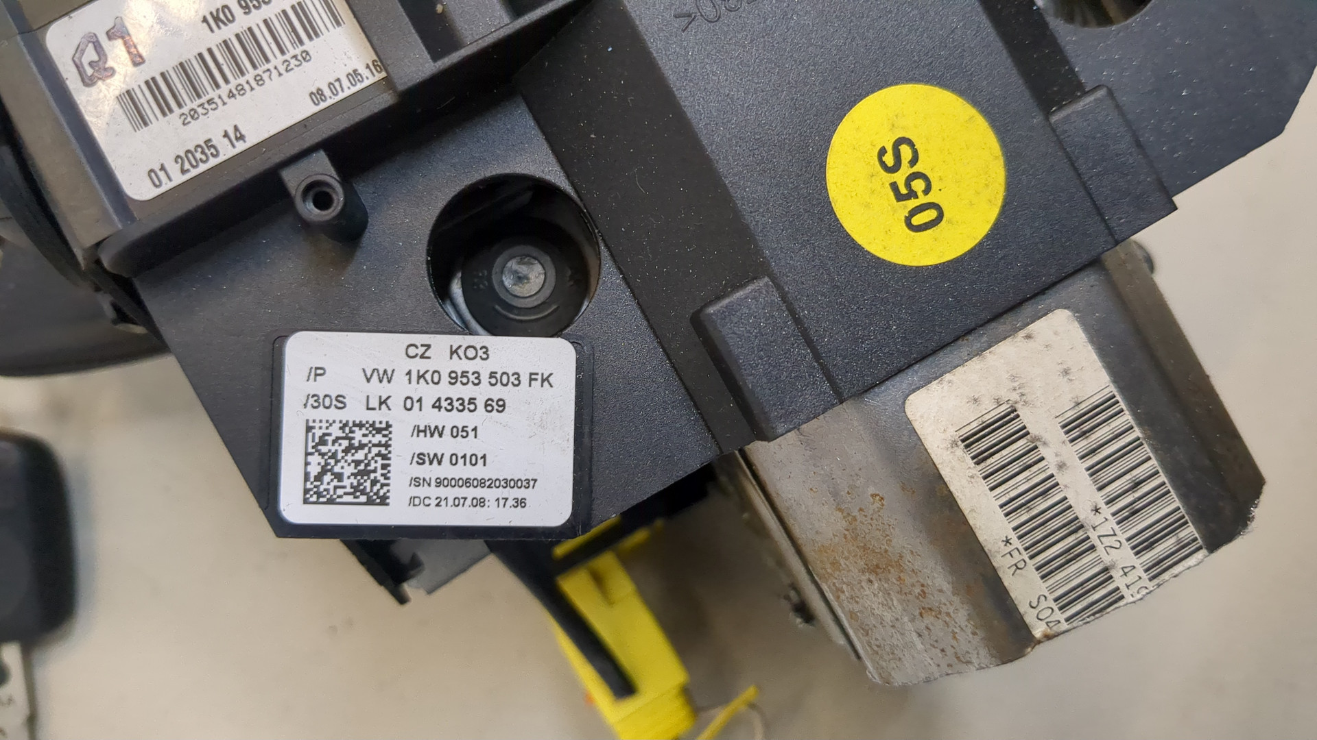 Переключатель подрулевой