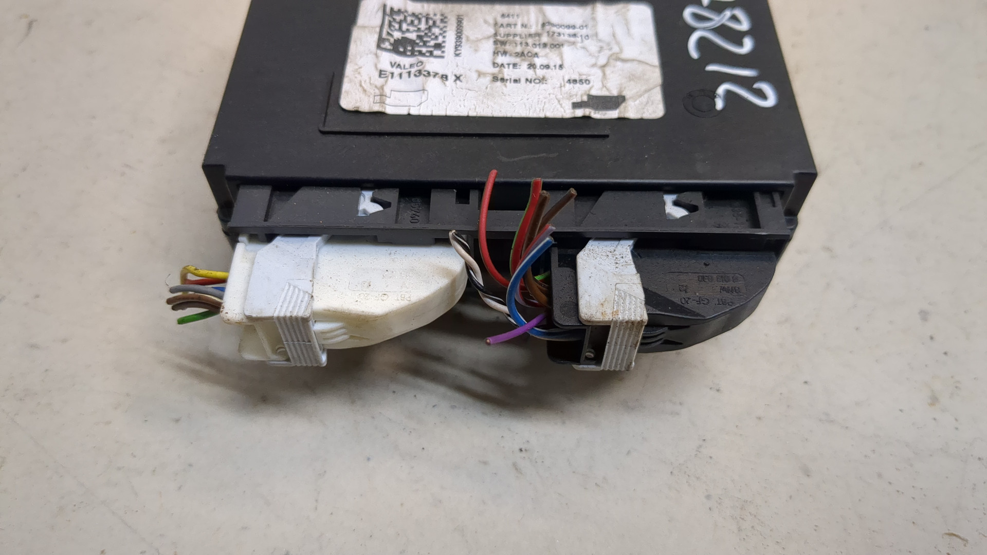 Блок управления климатической установкой