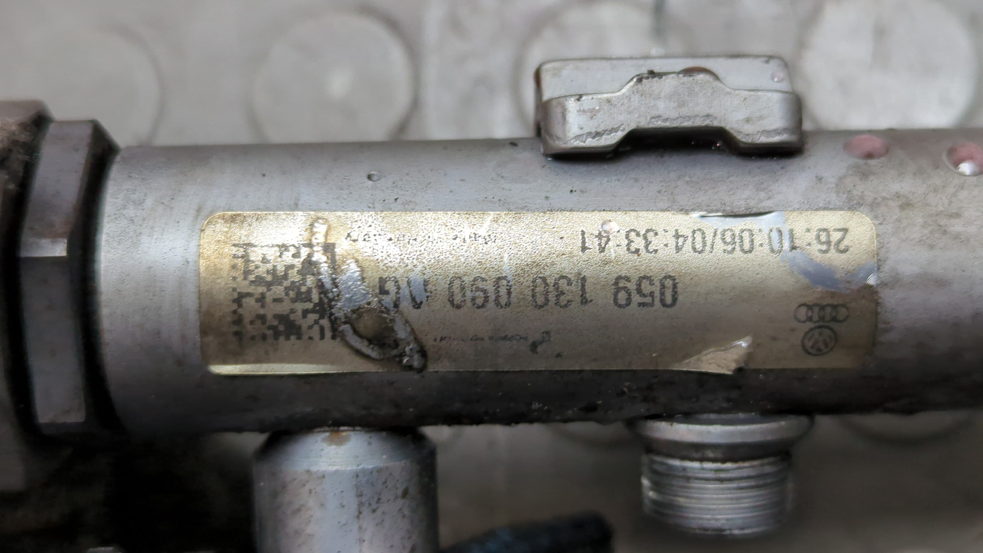 Рейка топливная (рампа)