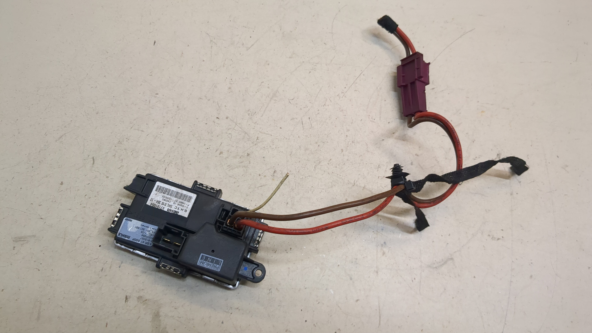 Резистор отопителя