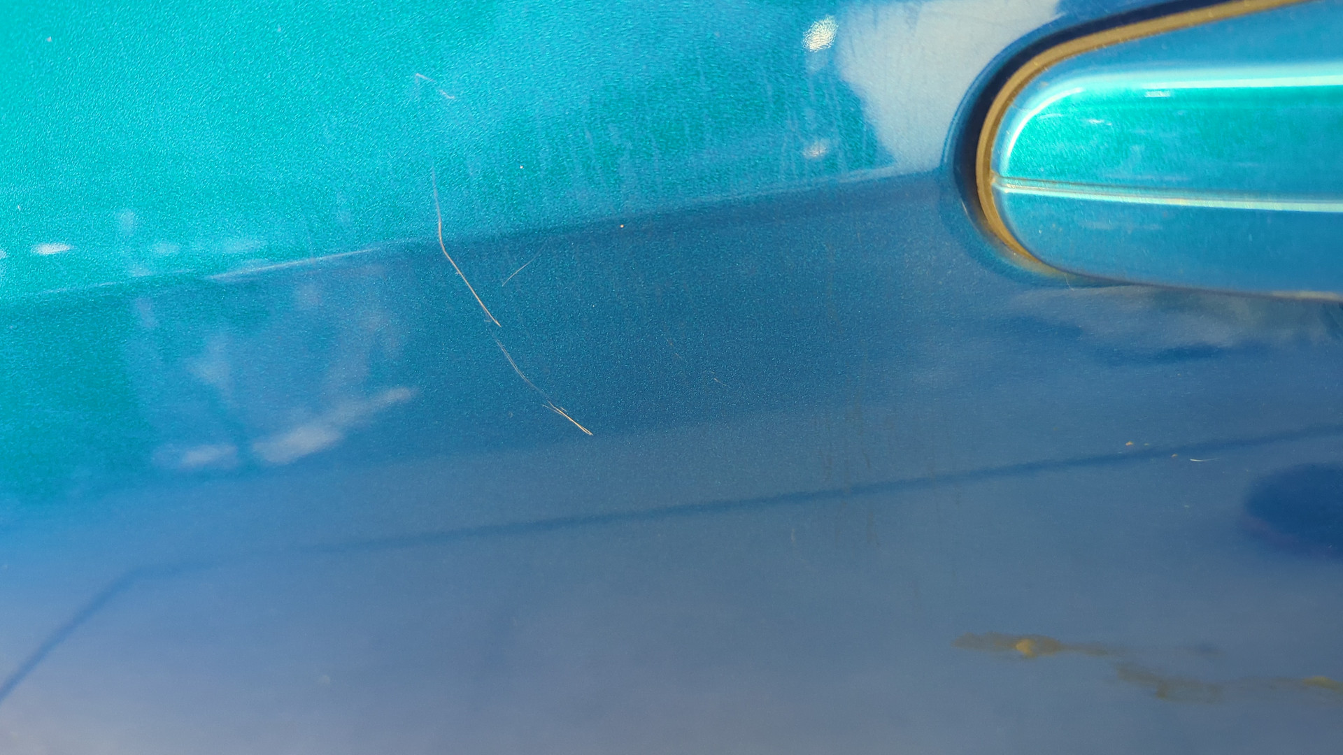 Дверь задняя левая