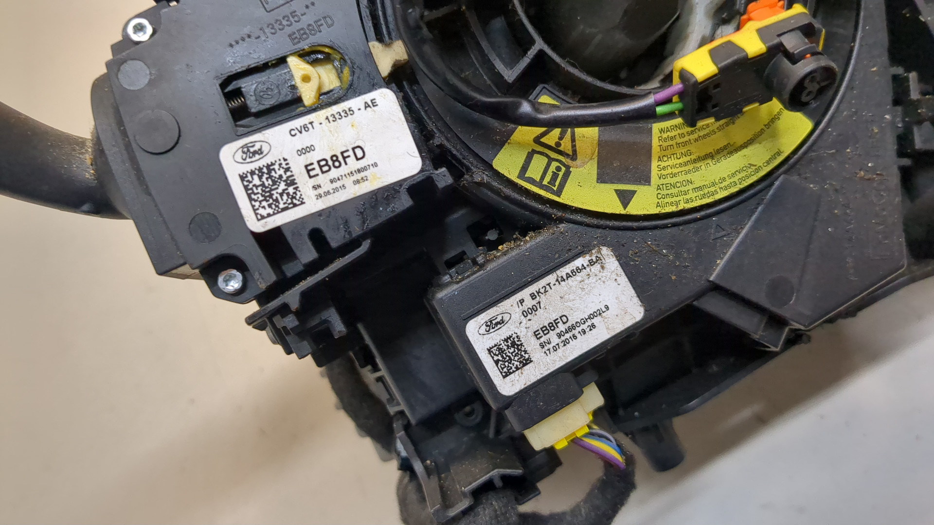 Переключатель подрулевой