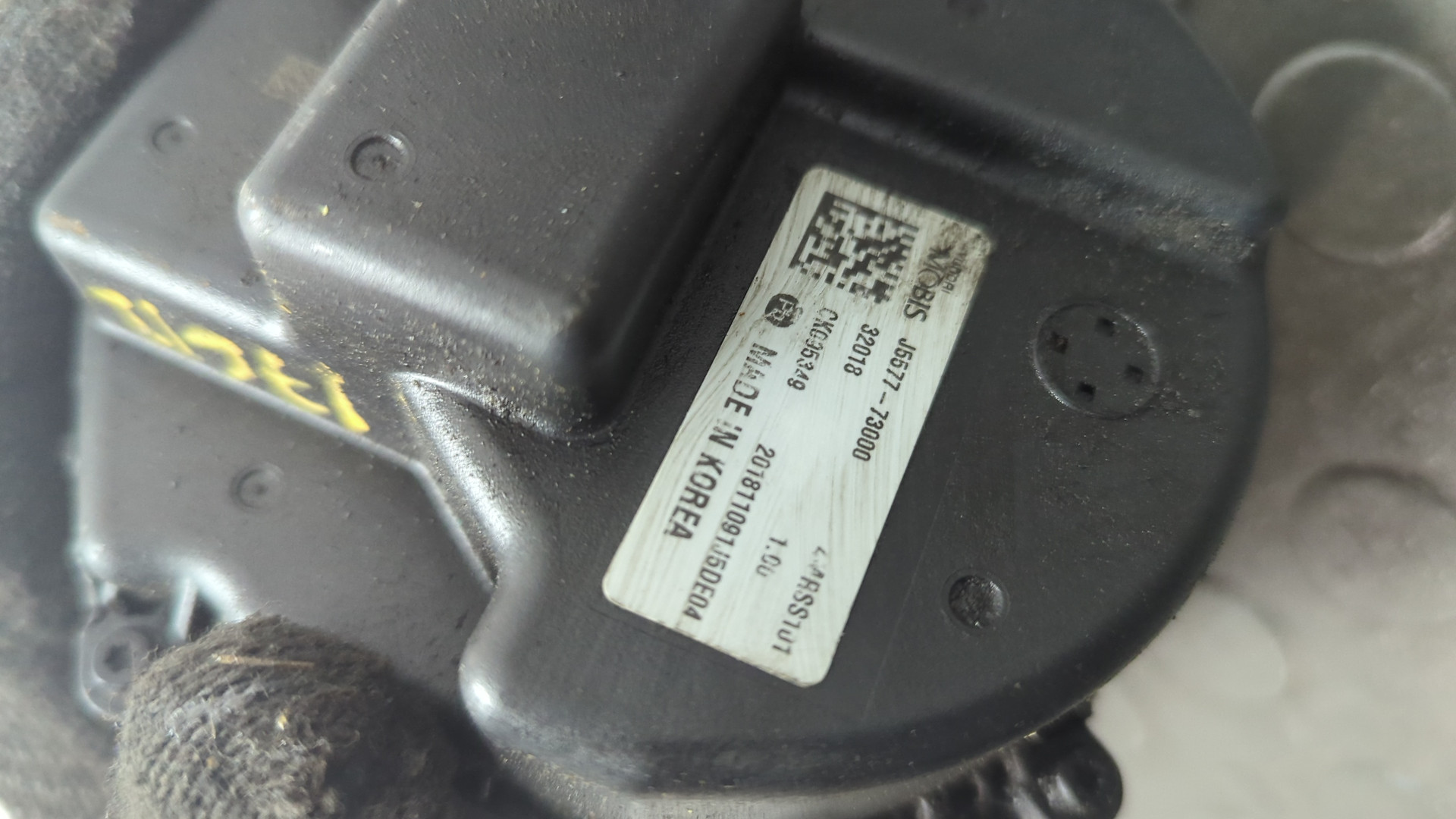 Серводвигатель рулевой рейки