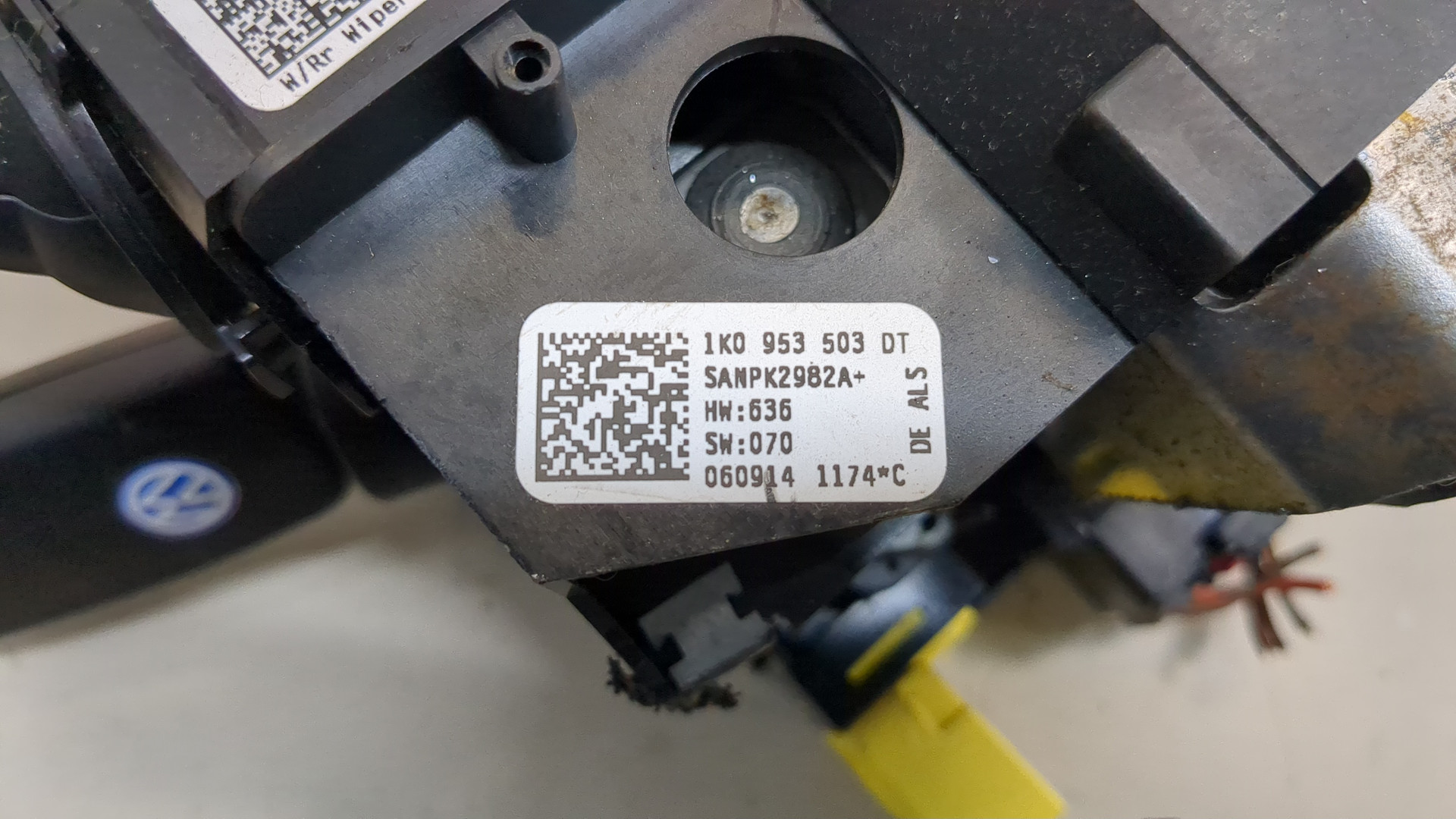 Переключатель подрулевой