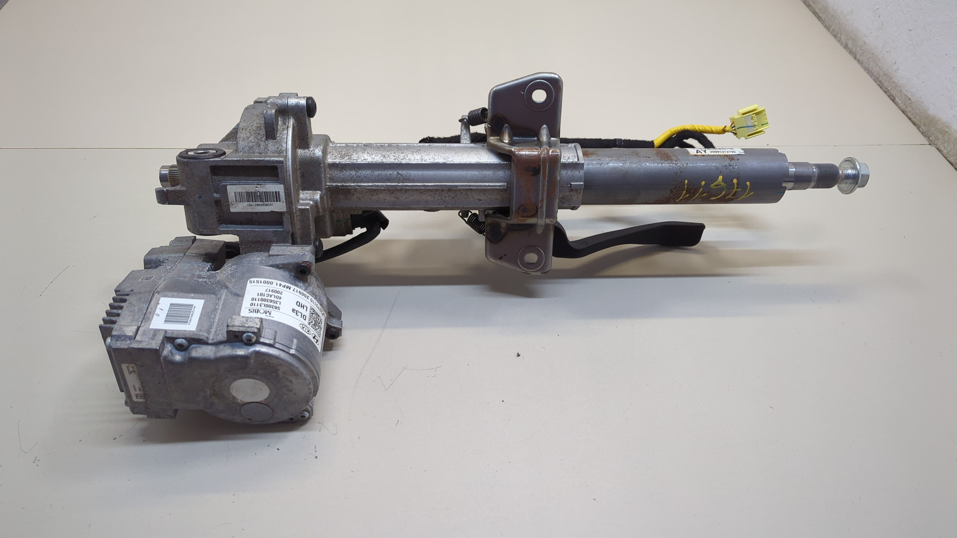 Серводвигатель рулевой рейки