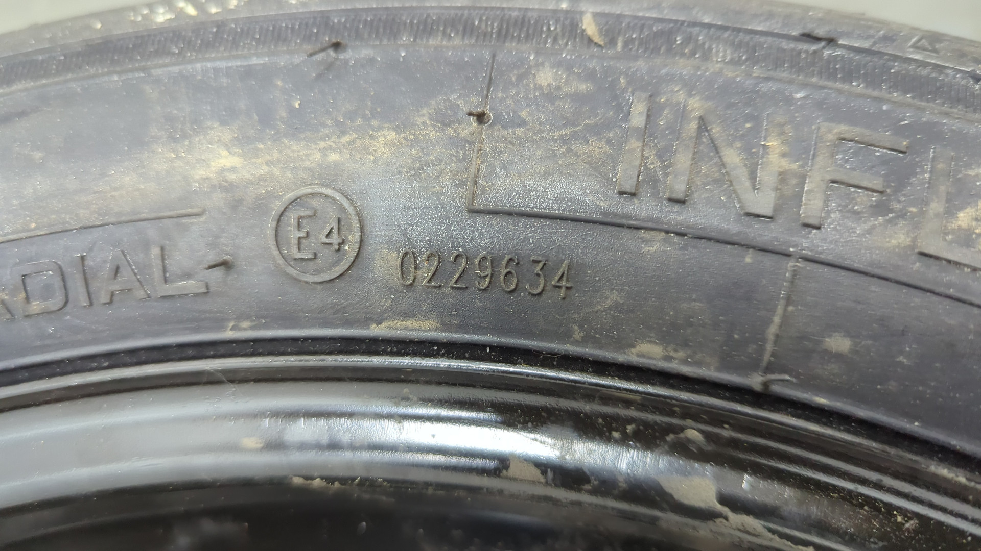 Диск запасного колеса/докатка