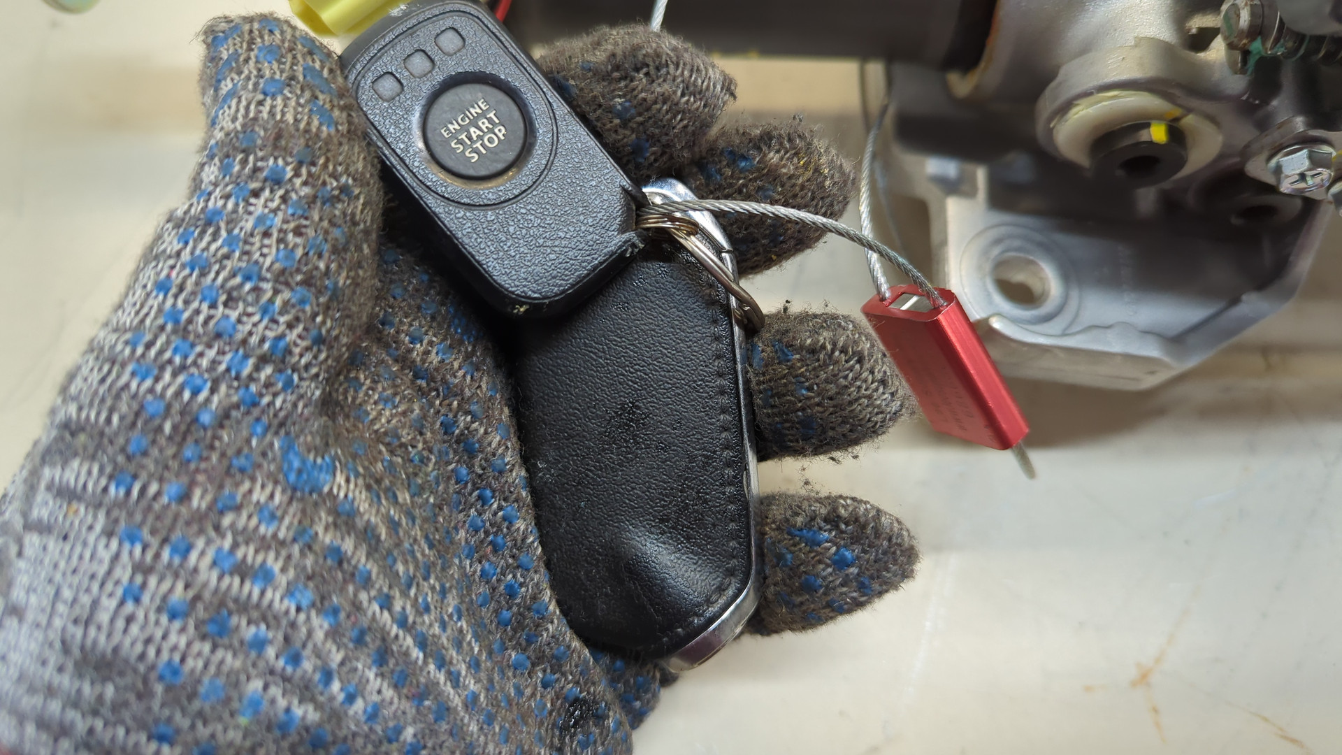 Колонка рулевая