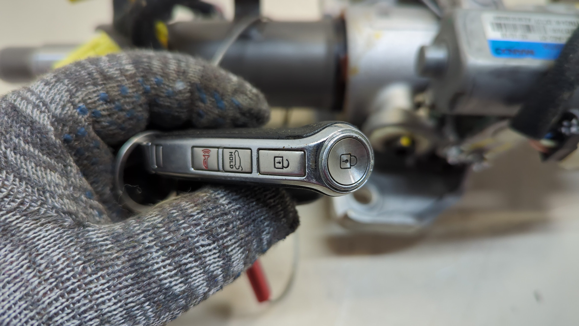 Колонка рулевая