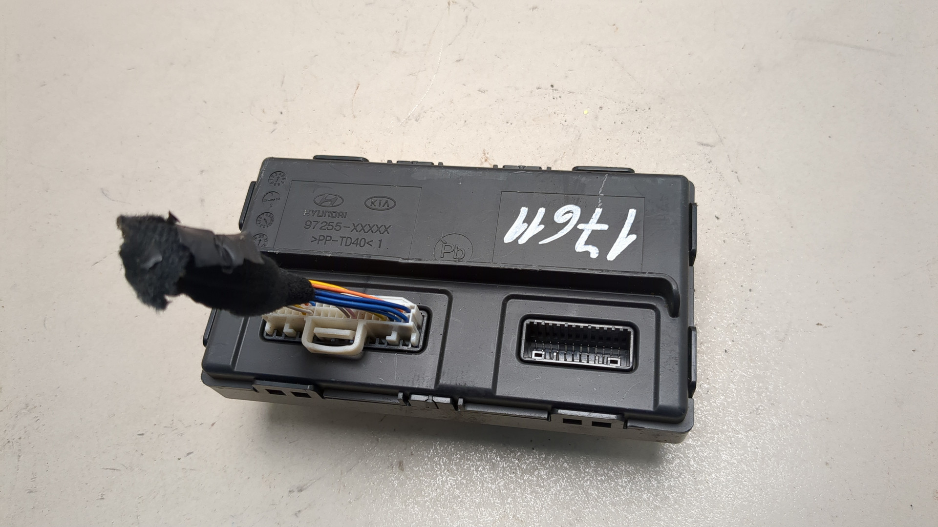 Блок управления климатической установкой