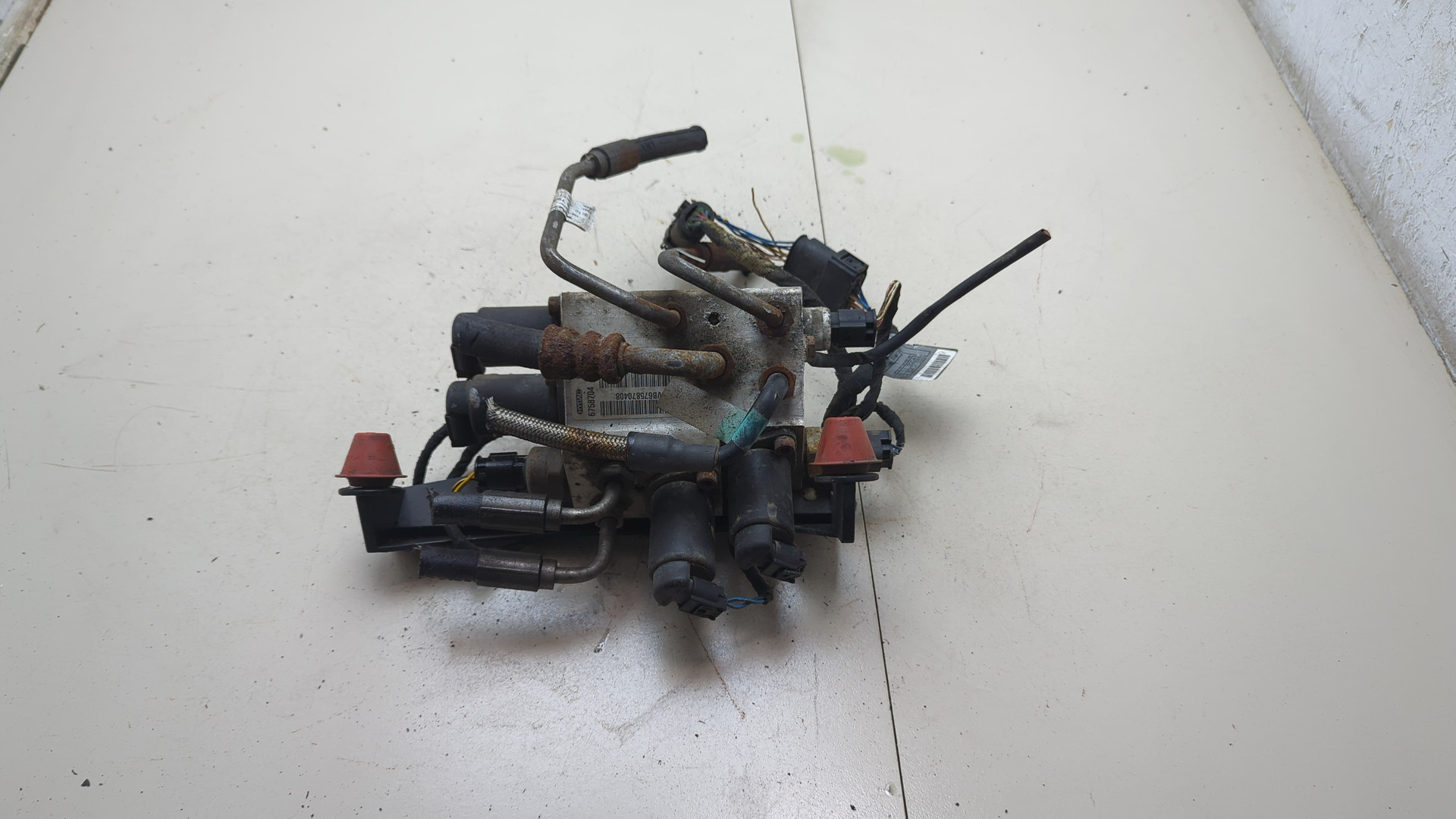 Блок клапанов