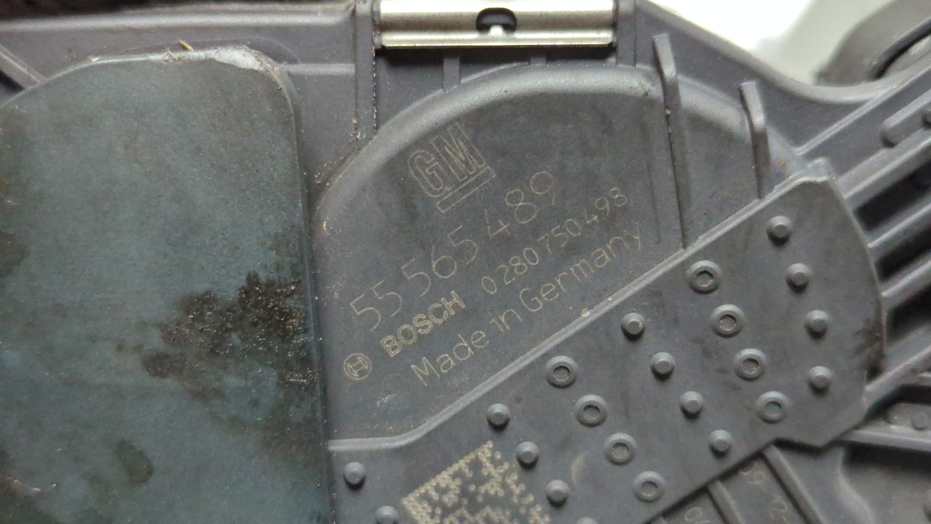 Заслонка дроссельная электрическая