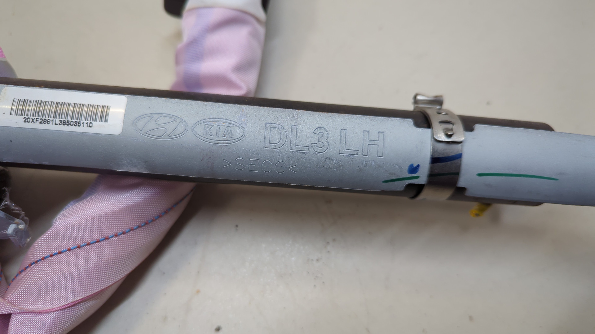 Подушка безопасности боковая (шторка)