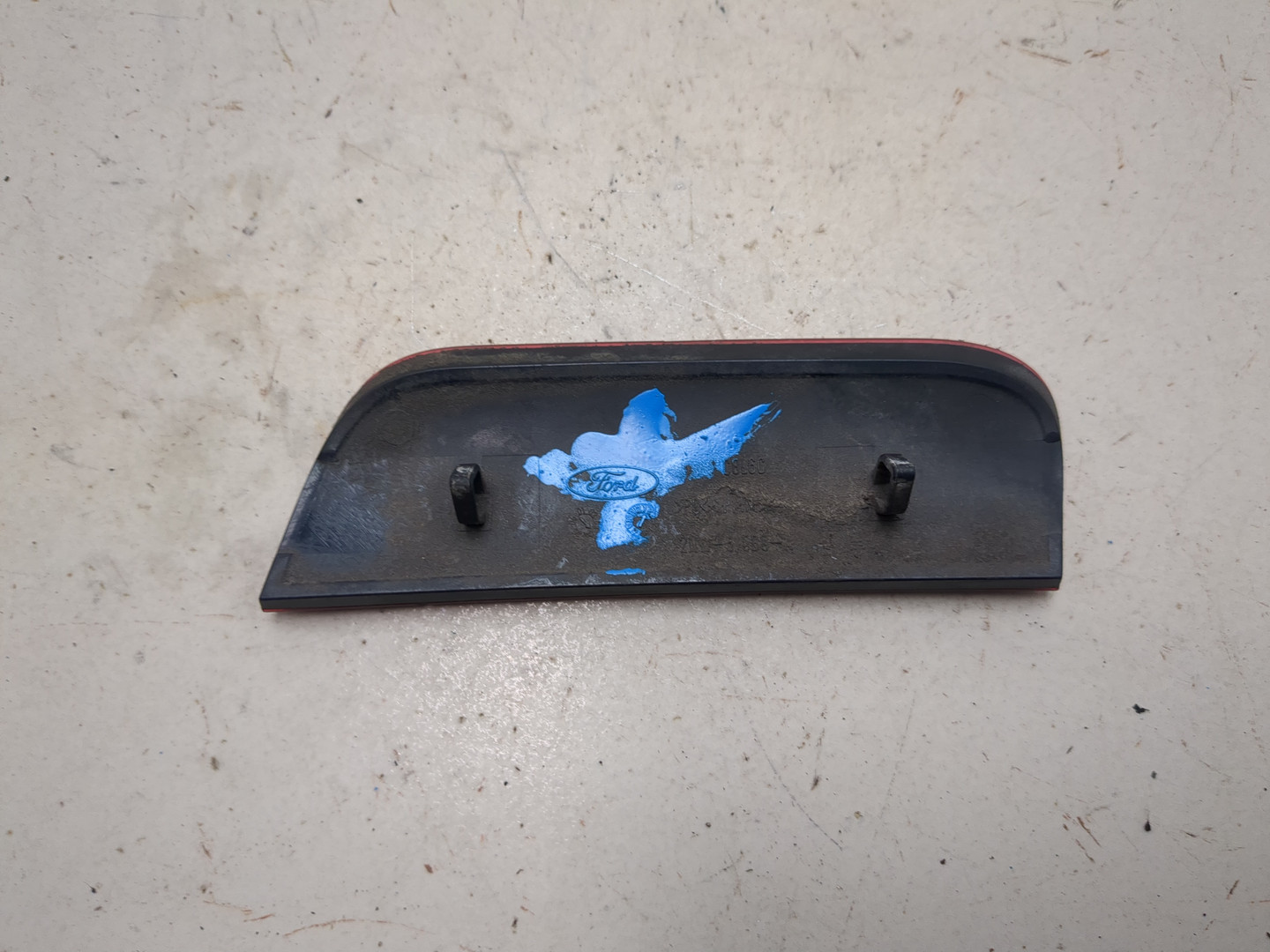 Отражатель в бампер задний правый