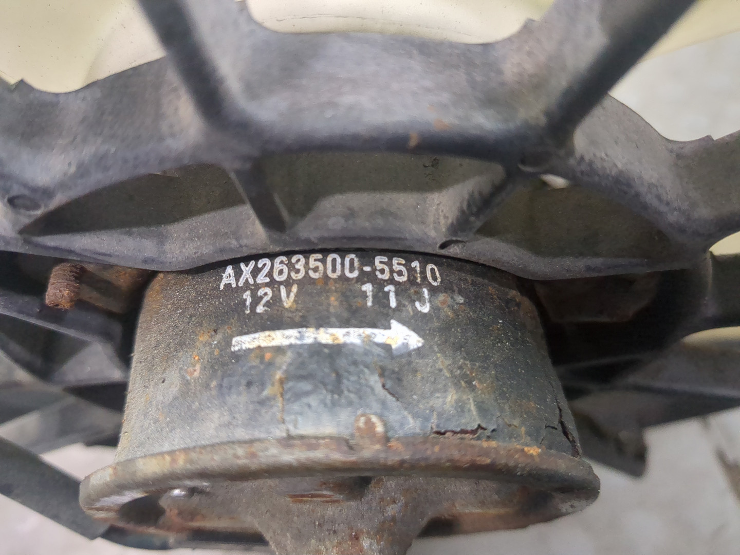 Вентилятор радиатора