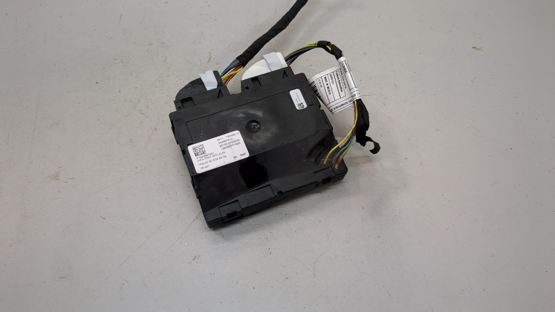 Блок управления климатической установкой