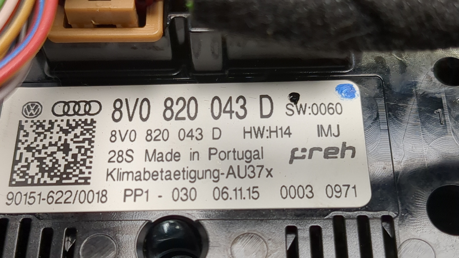 Переключатель отопителя