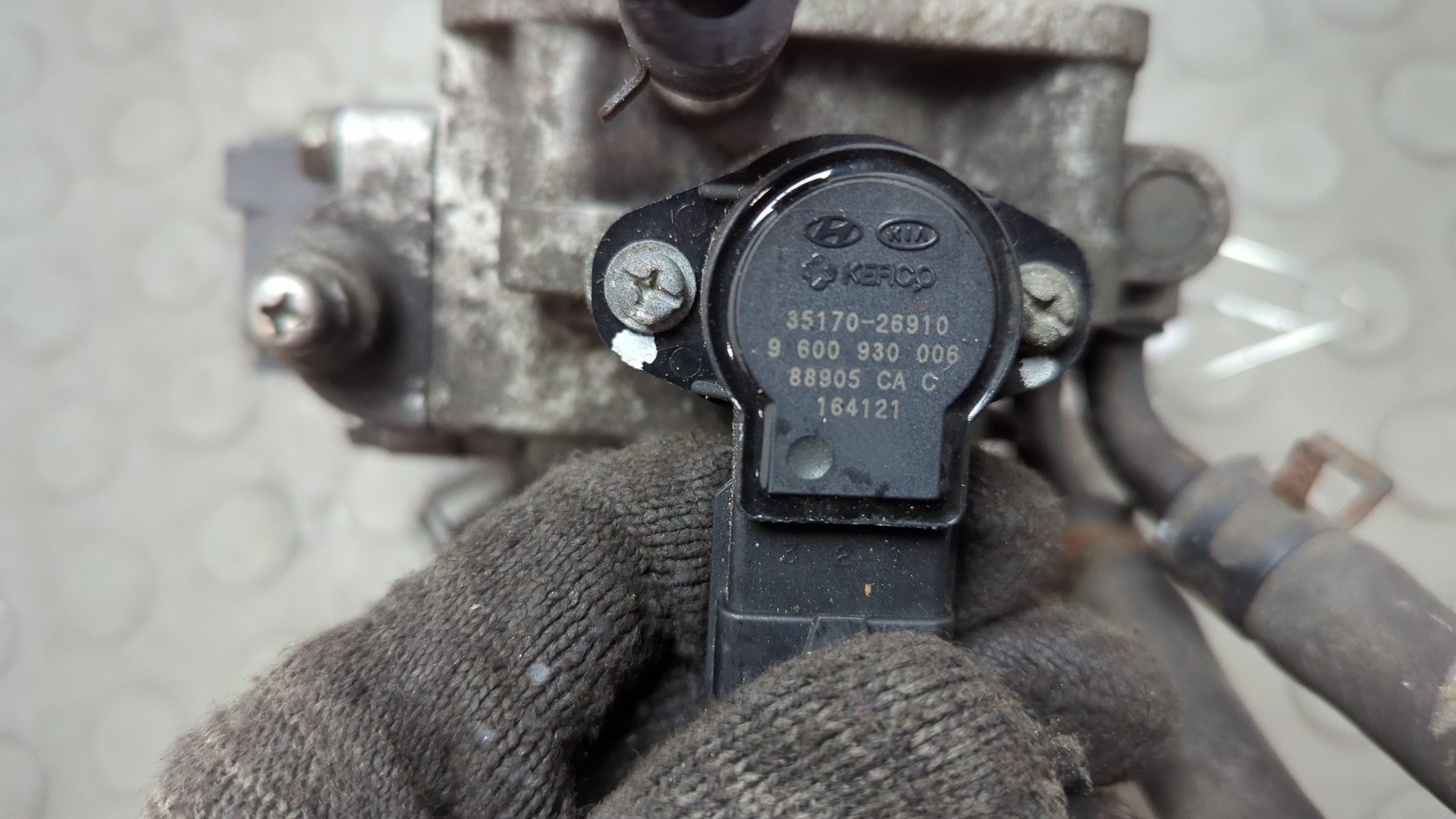 Заслонка дроссельная электрическая